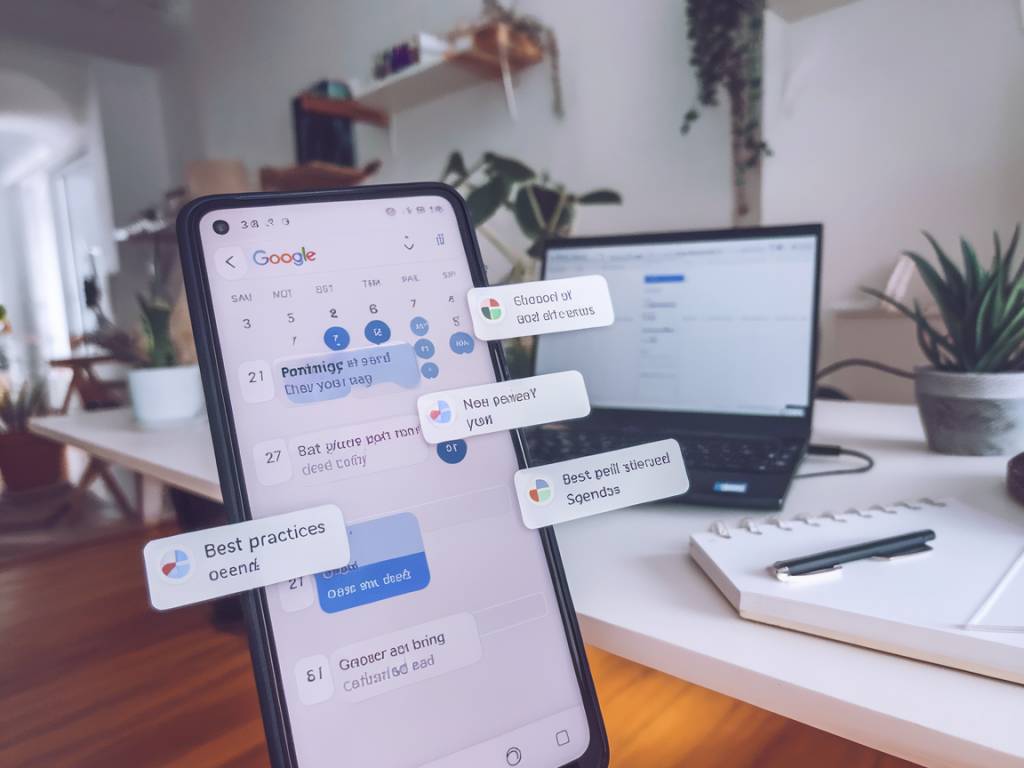 gérer son agenda avec google agenda : astuces et bonnes pratiques